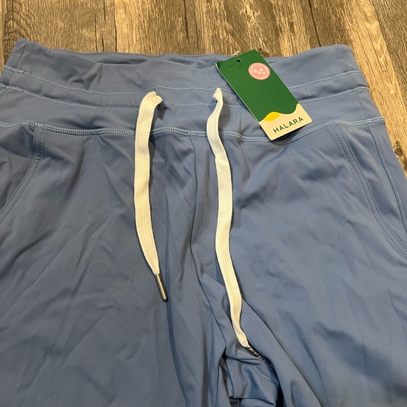 Halara SoftlyZero High Waisted Joggers Full Length in Gray Blue NWT Activewear - Picture 5 of 7
